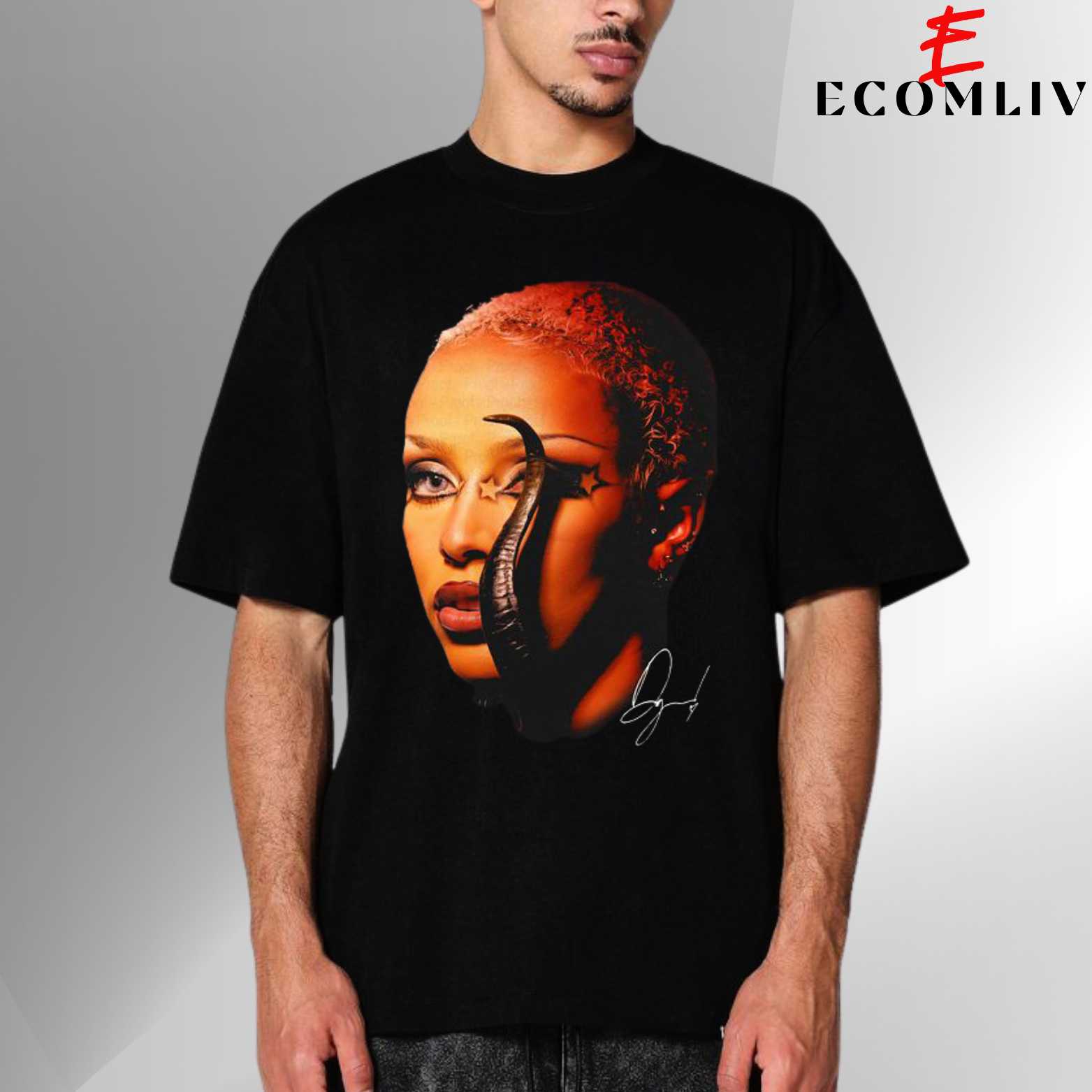 Doja Cat Graphic Tee, Unisex Streetwear Outfit